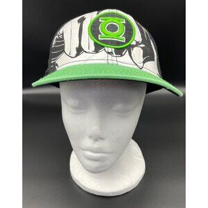 Green Lantern Mens Hat Size M/L. Nice DC comics